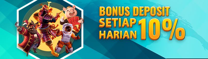 BONUS HARIAN 10%